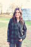 Hunter Buffalo Plaid Flannel Top