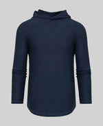 True Classic Heather Navy Active Hoodie
