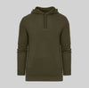 True Classic Olive Waffle Hoodie