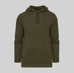 True Classic Olive Waffle Hoodie