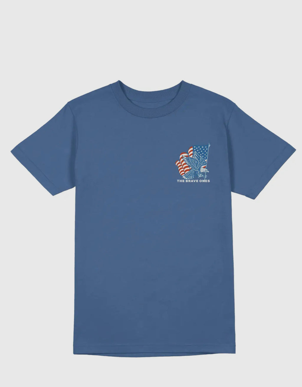 Blue Love It Or Leave It Graphic Tee