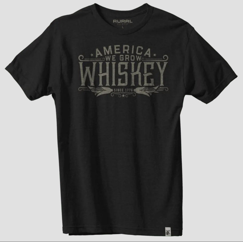 Black American Whiskey Graphic Tee