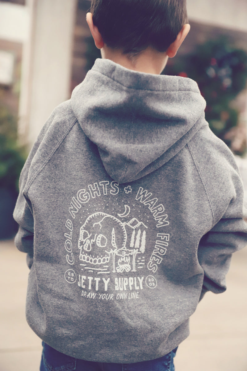 Jetty Youth Charcoal Cold Nights Hoodie