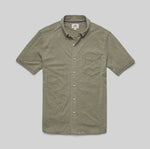 Surfside Lichen Green Burnout Button Down