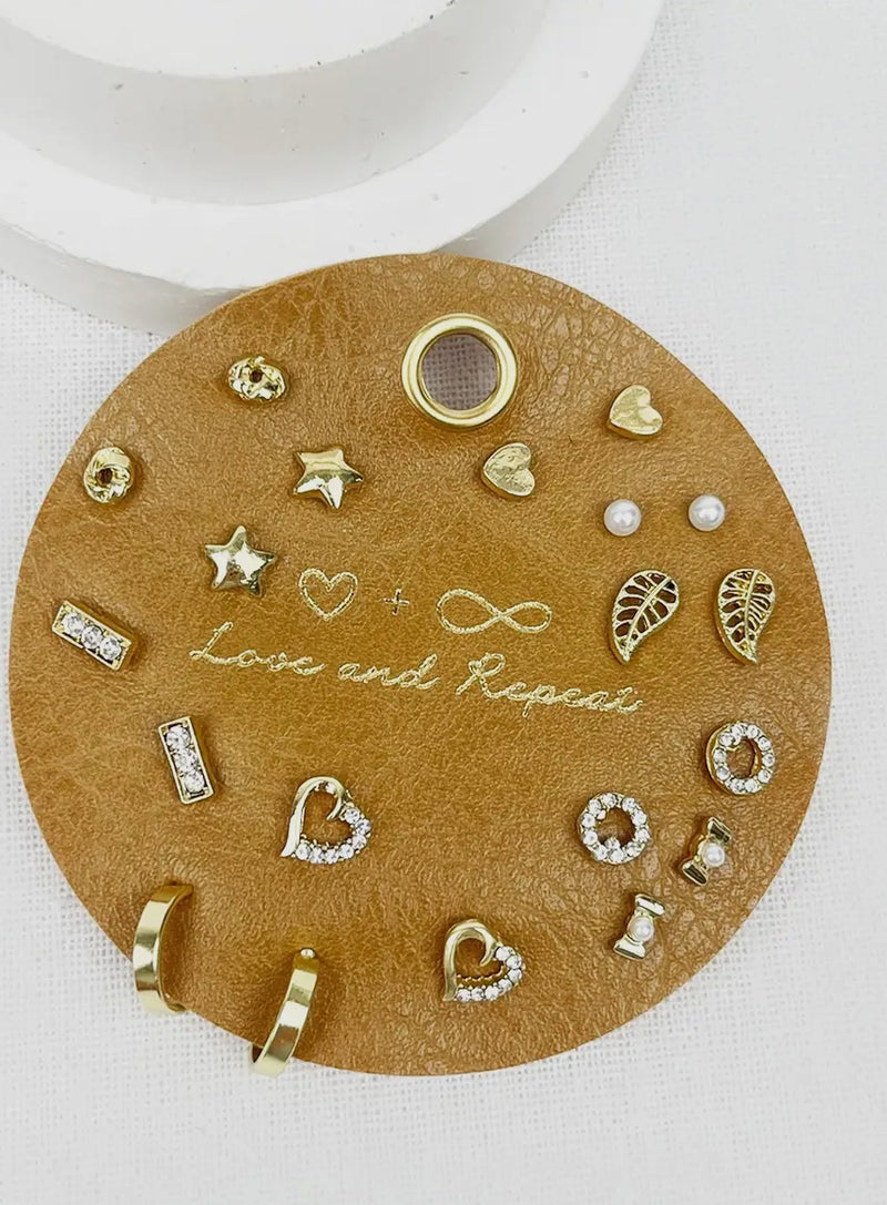 Sweetheart Earring Set