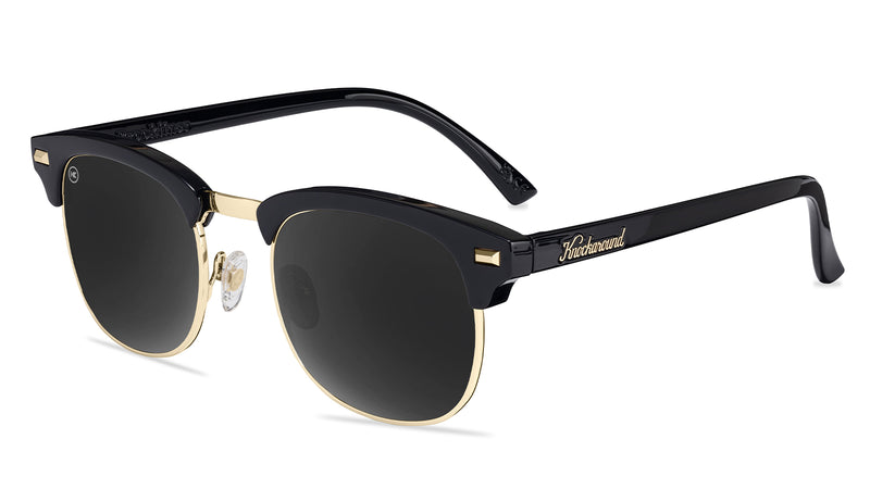 KnockAround Glossy Black & Gold Brooklines