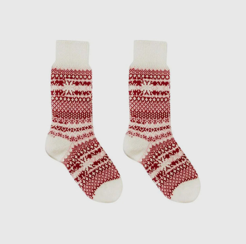 Cherry Nordic Soft Cozy™ Socks