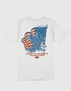 White Love It Or Leave It Graphic Tee