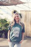 Teal Prince Of Peace Graphic Tee