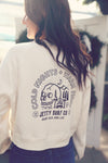 Jetty Womens White Cold Nights Crew