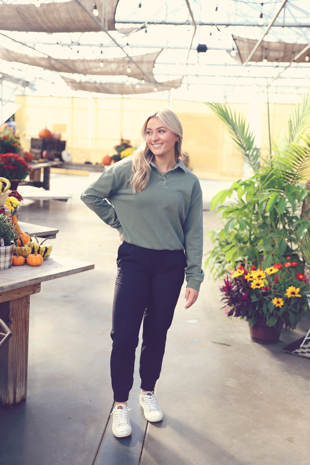 Black Essential Athlesiure Joggers