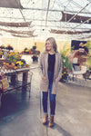Mocha Ultra Soft Open Cardigan