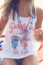 White Party In The USA Tank