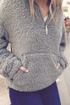Sage Sherpa Pullover