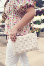 Floral Print Bubble Sleeve Peplum Top
