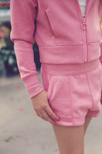 Girls Rose Scuba Short