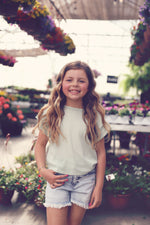 Kancan Girls Marie High Rise Mom Shorts
