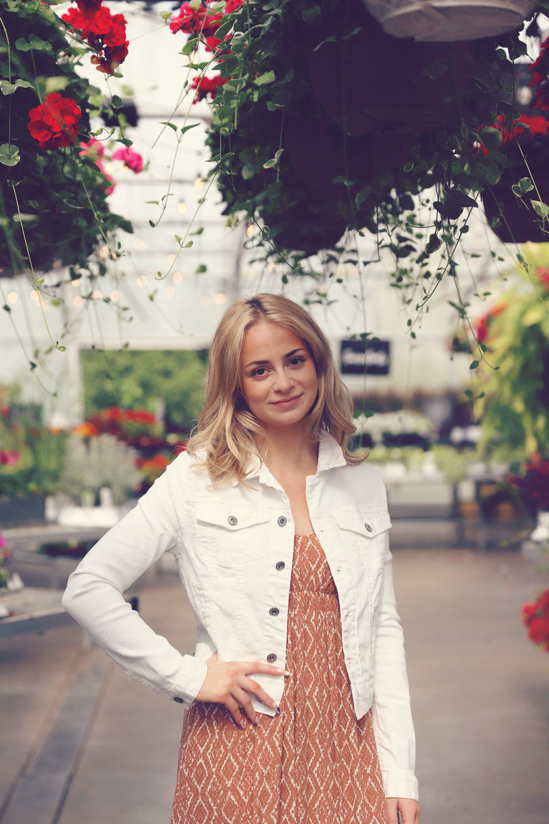White Classic Denim Jacket