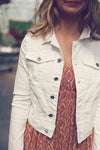 White Classic Denim Jacket