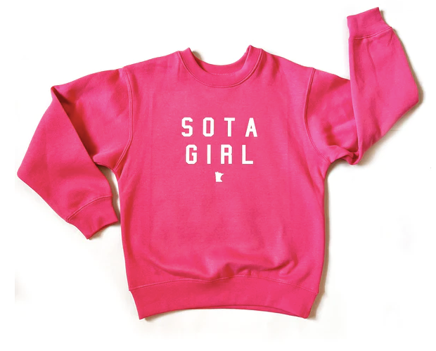 Youth Pink Sota Girl Crew