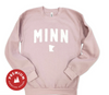 Blush MN Cabin Premium Crewneck