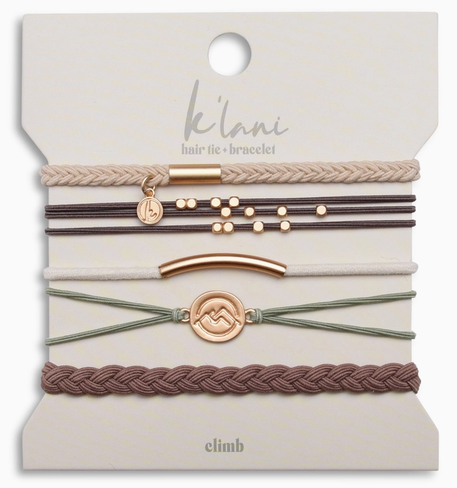 K'Lani Hair Tie Bracelet - Climb