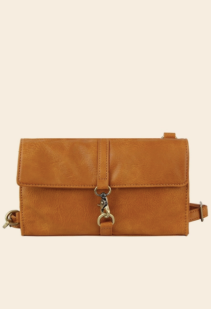 Camel Small Crossbody Bag