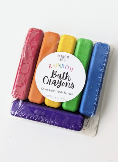 Rainbow Bath Crayons