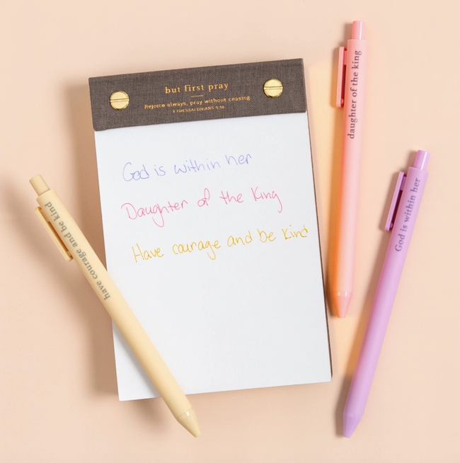 Church Notes Daughter Pen Set