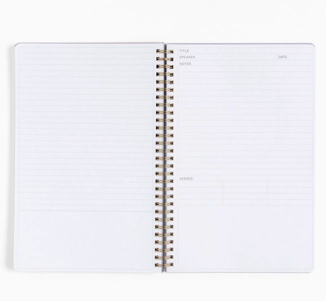 Church Notes Happy Daisy Bible Study Notebook