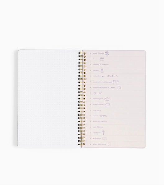 Church Notes Lilac Bible Study Notebook