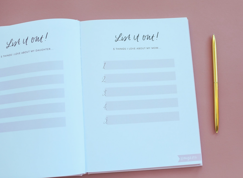 Heart To Heart: Mother Daughter Journal