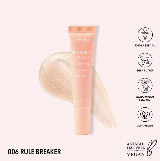 Moira Butter Bliss Lip Balm (006, Rule Breaker)