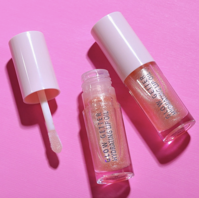 Moira Glow Getter Hydrating Lip Oil (003, Champagne Kiss)