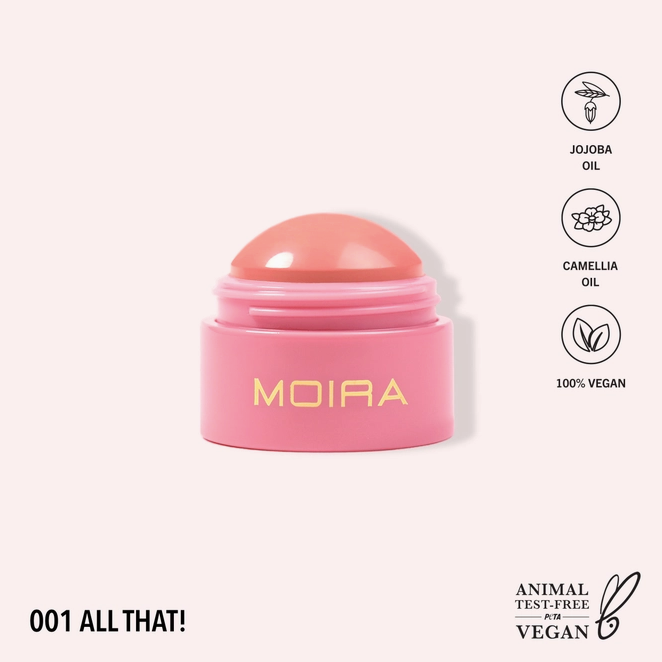 Moira Soft Blush Balm (001, All That!)