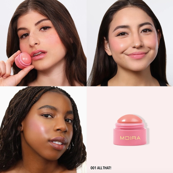 Moira Soft Blush Balm (001, All That!)