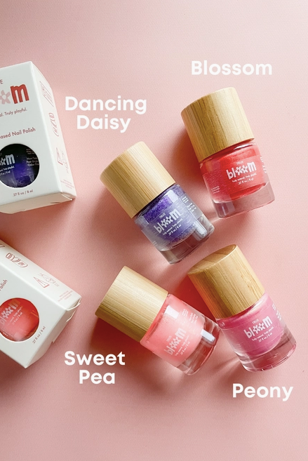 Bloom Water Based Nail Polish - Peony
