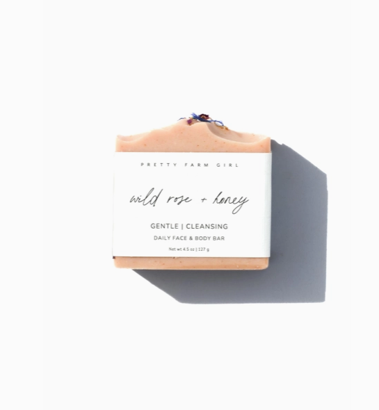 PFG Wild Rose & Honey Goat Milk Soap