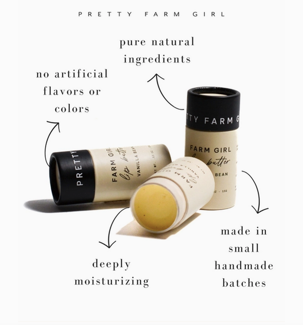 PFG Vanilla Bean Tallow Lip Butter