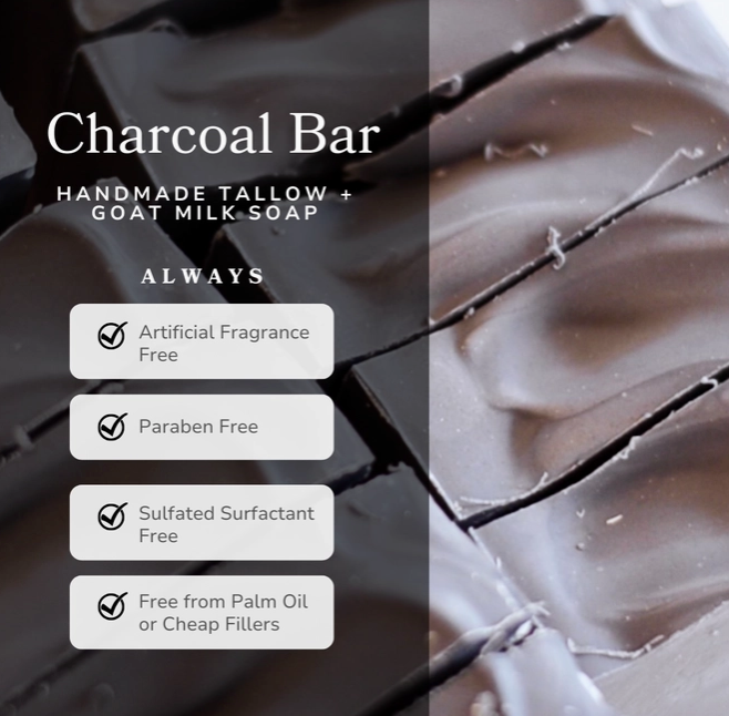 PFG Charcoal Cleansing Bar
