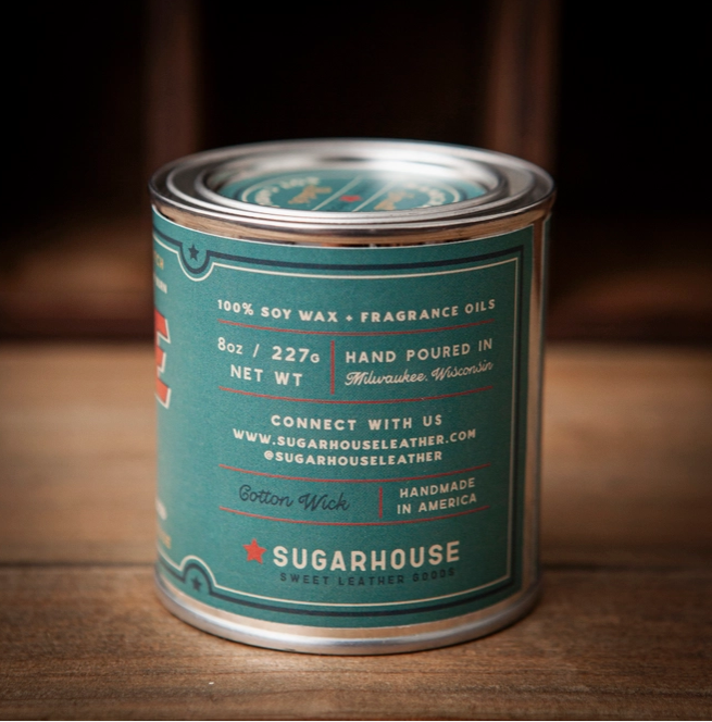 Lake Time Soy Paint Can Candle