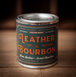 Leather & Bourbon Soy Paint Can Candle