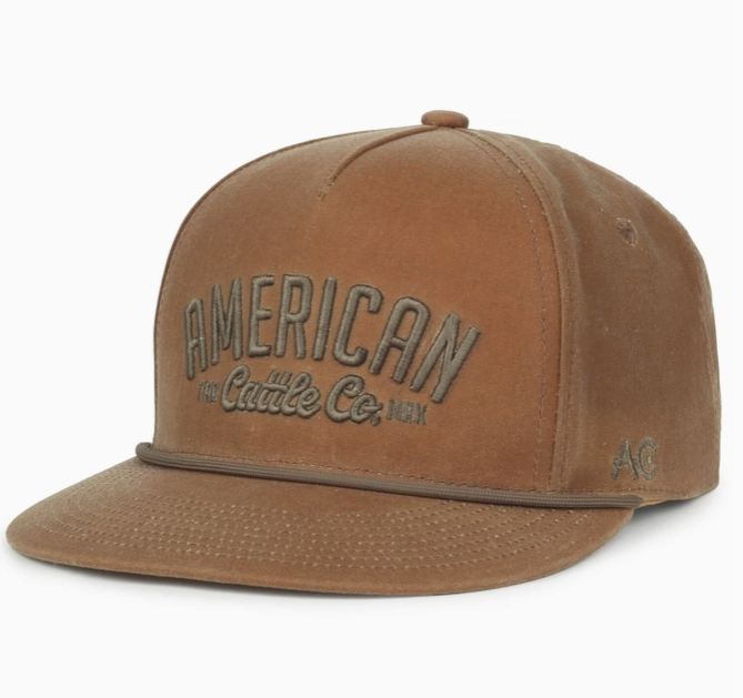 American Cattle Co. Waxed Canvas Snapback