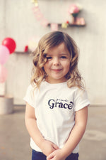 Kids Give Grace Graphic Tee